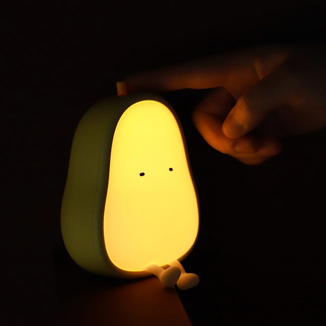 Veilleuse pour enfants, Poire, LED, Lampe pour enfants rechargeable par  USB