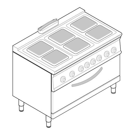Piano de cuisson professionnel gaz Modular 700