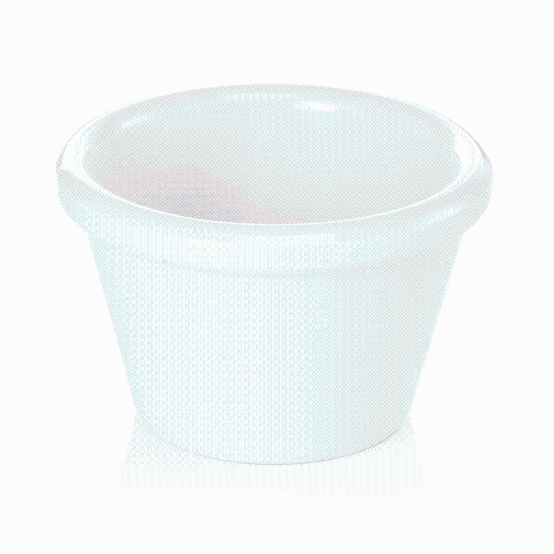Lot De 6 Mini Bols Céramique à Pincettes - 7cm - Idéal Pour Sauces, Apéro Et Cuisine - Blanc