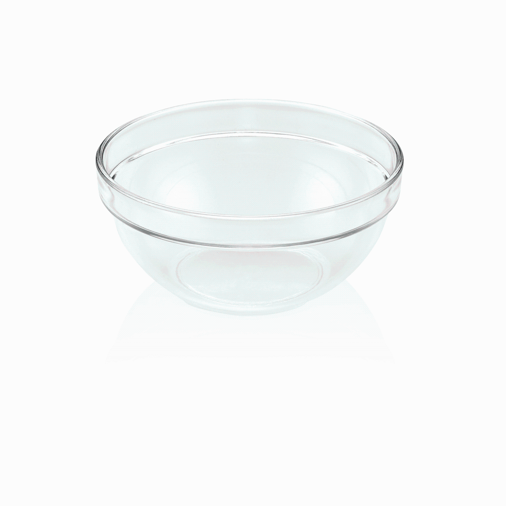 Bol de présentation en polycarbonate 175 ml - paquet de 6 unités