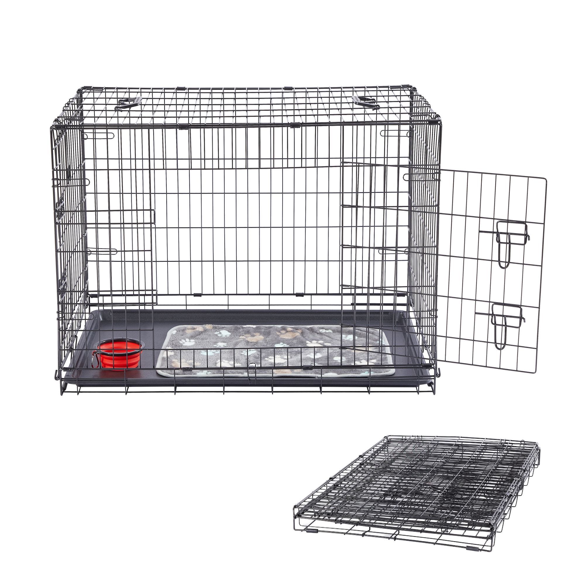 Cage pour chien 77,5 x 53 x 59 cm Caisse de transport pour chien