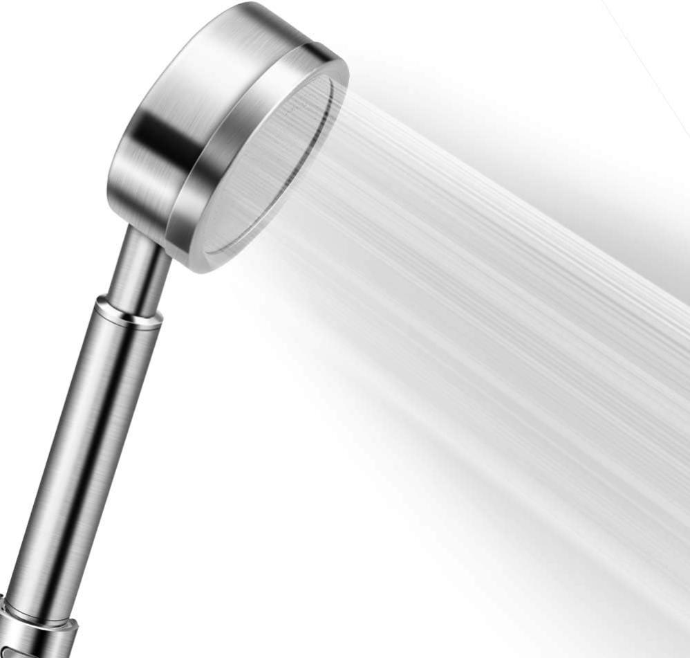 Pommeau Douche Haute Pression en Acier Inoxydable 304 Douchette Douche