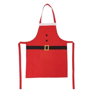 Tablier De Noël 2 Pièces - Modèles Père Noël Et Sapin, Réglable, Pour Cuisine, Pâtisserie Et Décoration Festive