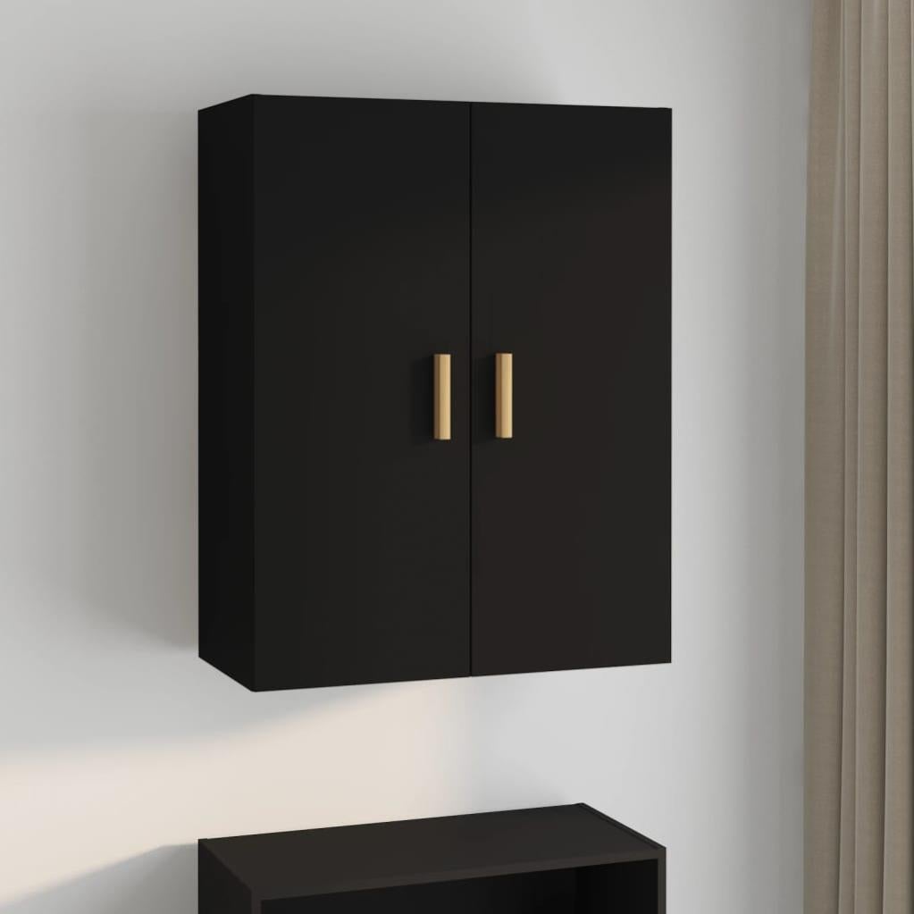 Armoire murale suspendue Noir 69,5x34x90 cm Leroy Merlin