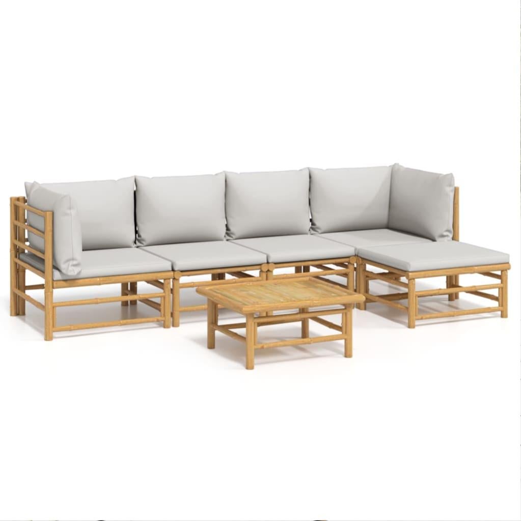 5five Pinze Per Toast In Bambù, Colore Grigio, Lunghezza 24 Cm, Design Essenziale E Funzionale - 5