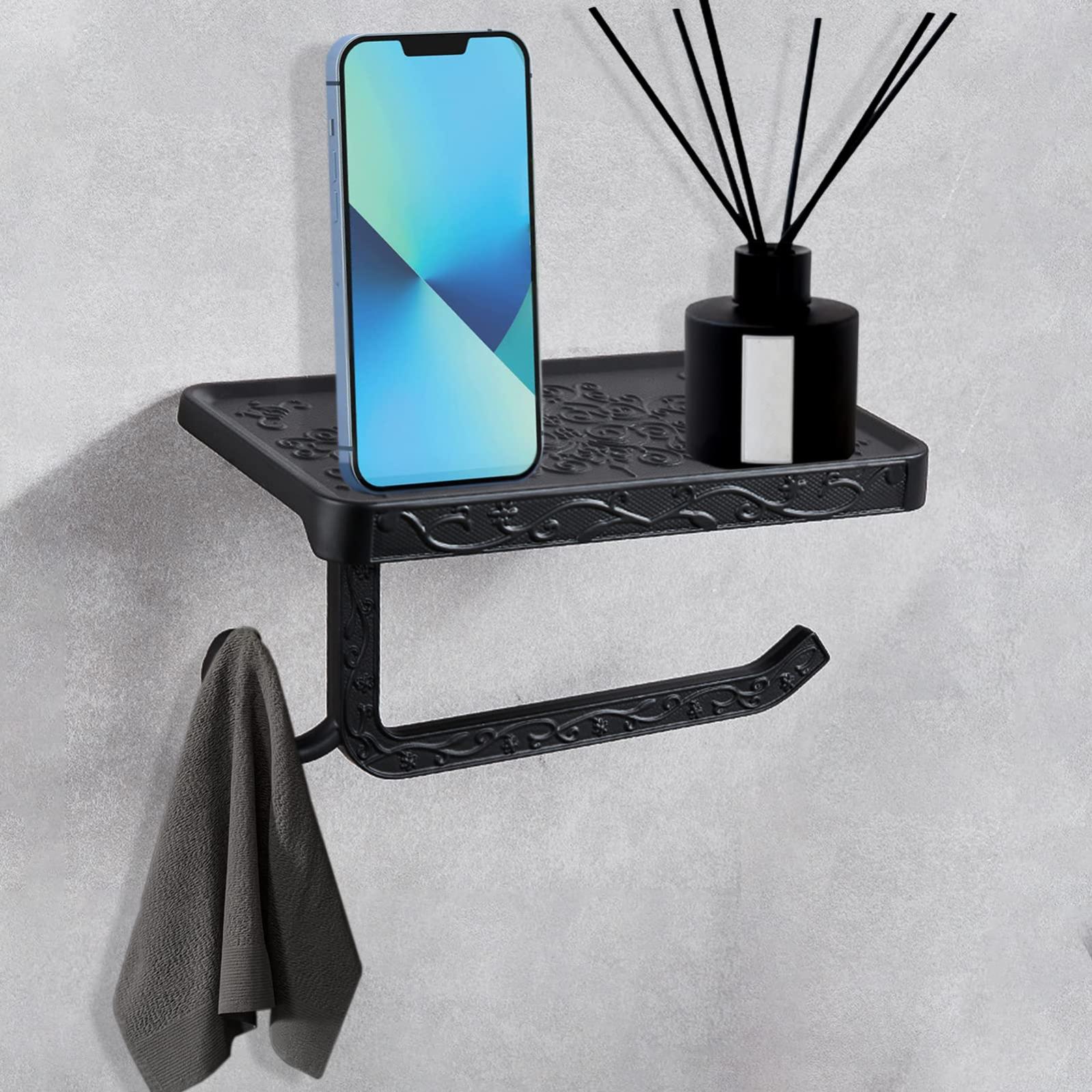 Cornat Porte-papier toilette 3 en 1 avec ventouse, bloc adhésif et perçage, chromé, T340261 Cornat Porte-papier toilette 3 en 1 avec ventouse, bloc adhésif et perçage, chromé, T340261