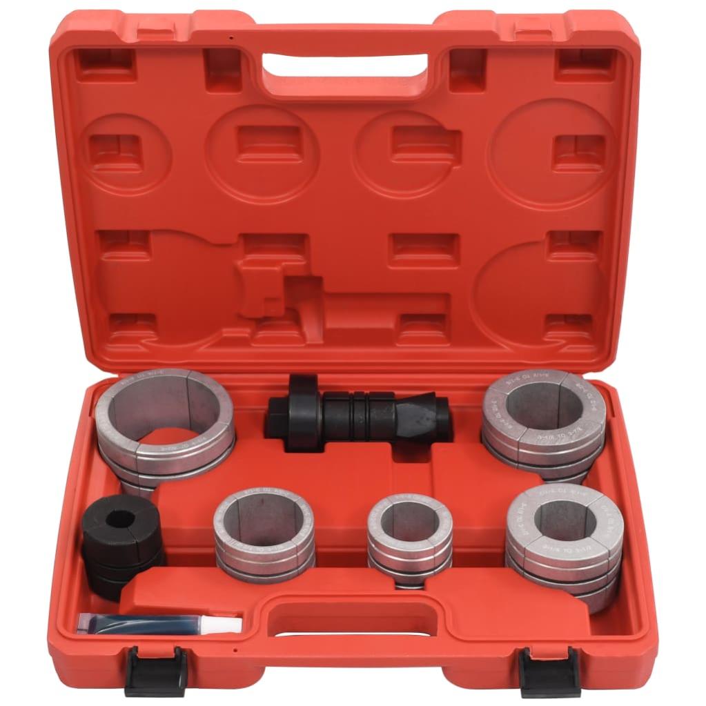Kit d'expandeur de tuyau 8 pièces acier au carbone et aluminium outils