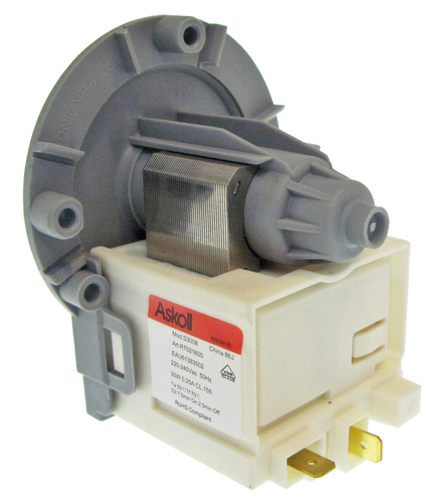 Pompe de vidande DP025-208 pour lave linge LG - EAU61383502 | Leroy Merlin