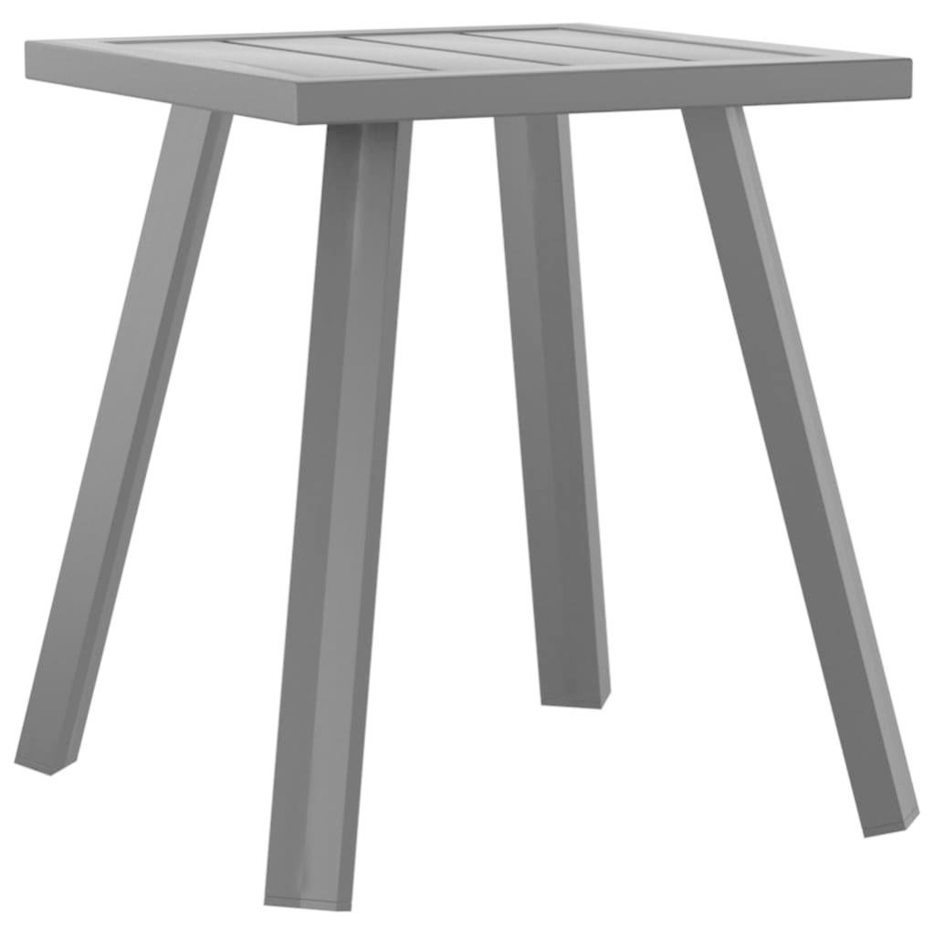 vidaXL Set da Pranzo da Giardino 5 pz in Acciaio Antracite