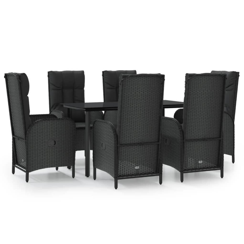 Set Da Pranzo Giardino Set Giardino Pezzi VidaXL Tavolo Vetro