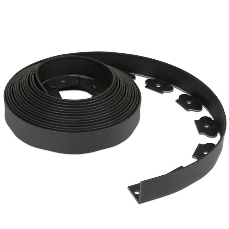 Bordo Per Prato Flessibile - 10 Metri Con 30 Chiodi, Bordo Per Prato Flessibile 10 Metri Con 30 Chiodi Bordo Per Prato Ideale Bordo Per Vialetto Bordo Per Aiuole Realizzato In Pvc 90477371