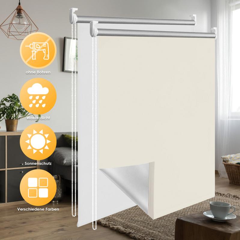 Tenda Oscurante Per Lucernari Velux E Fakro - Tessuto Termico 3 Strati, Oscuramento 90% - 15 Misure, 6 Colori - Foto 13