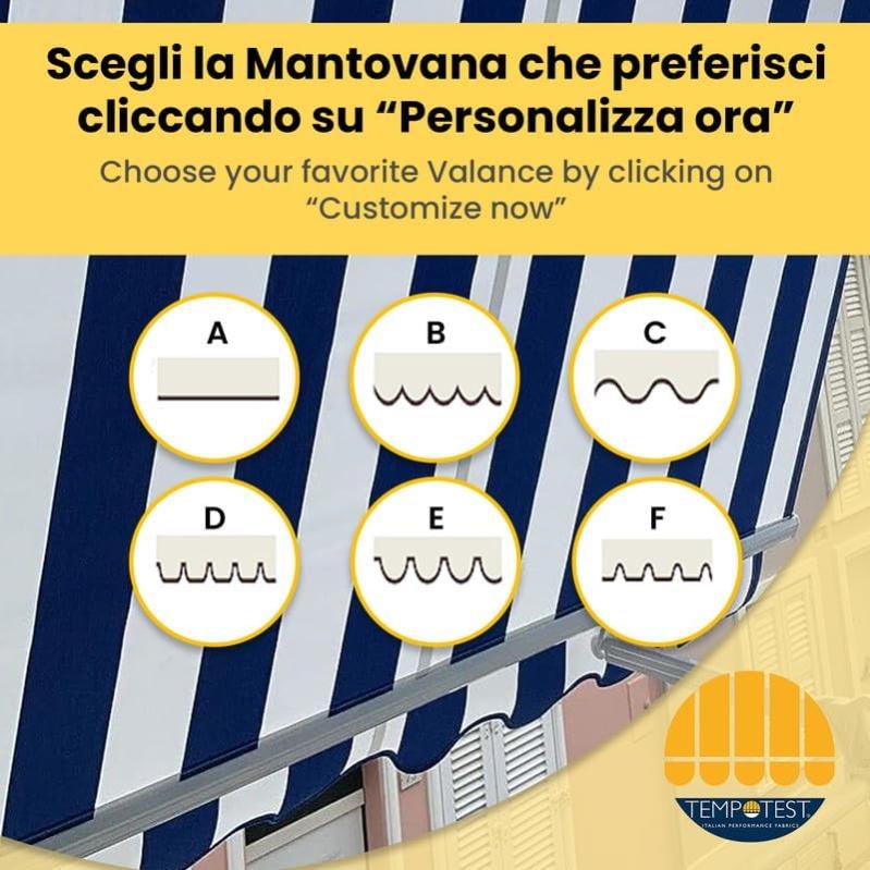 Tessuto Ricambio Per Tenda Da Campeggio, Vinile Resistente, Grigio Sfumato, 524.5g, Per Camper (larghezza Fissa 2.7m, Scegli La Lunghezza) - 2