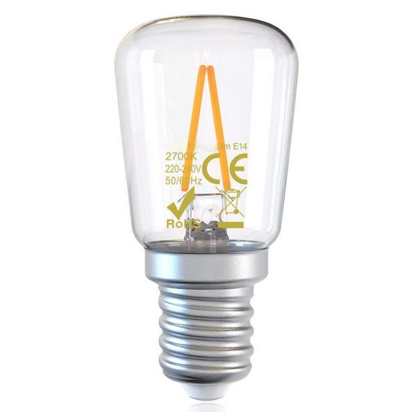 Lot De 2 Ampoule Lampe incandescente Frigo et machine à coudre 120