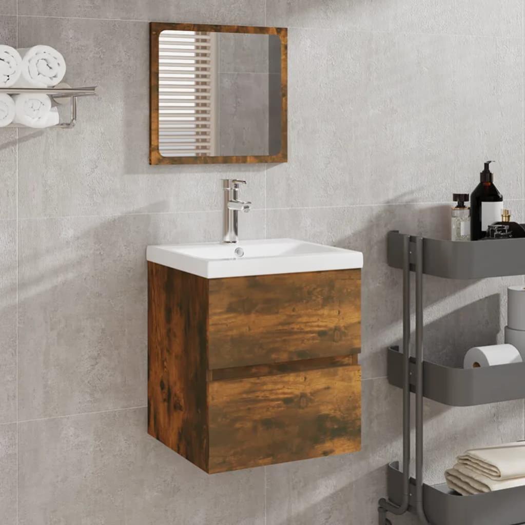 Étagère Salle De Bain Métal Chromé - 2 Tablettes & 2 Porte-Serviettes 45x25.5x55cm | COSTWAY