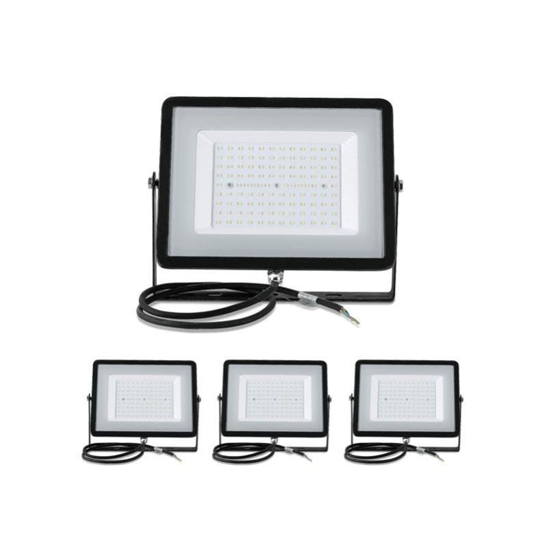 Projecteur LED 100W 3000K 10300lm noir - Projecteurs extérieurs Projecteur LED 100W 3000K 10300lm noir - Projecteurs extérieurs