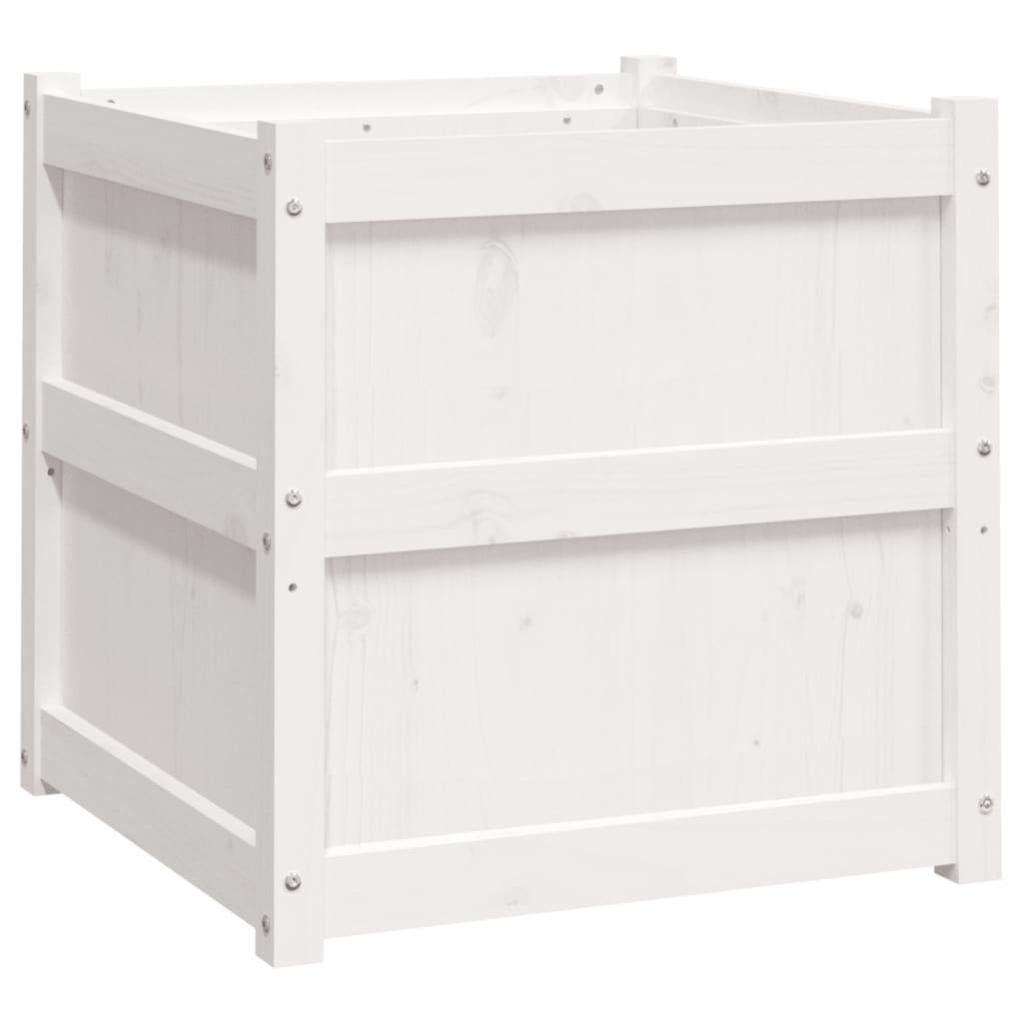 HAPPERS Puff in Pelle Sintetica 60x60x60 cm Marrone Exterior