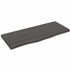 Mensole a muro con barre 2 pz rovere sonoma 60x16x14 cm