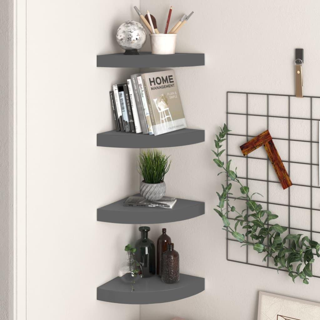 Easy Shelf 2 Mensole Angolari A Scomparsa In Marmo Naturale Dark Sky Lucido Codice Prod Drkas2lu18 2250000027