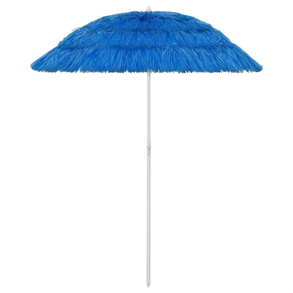 Parasol de plage Hawaii Bleu 180 cm Leroy Merlin