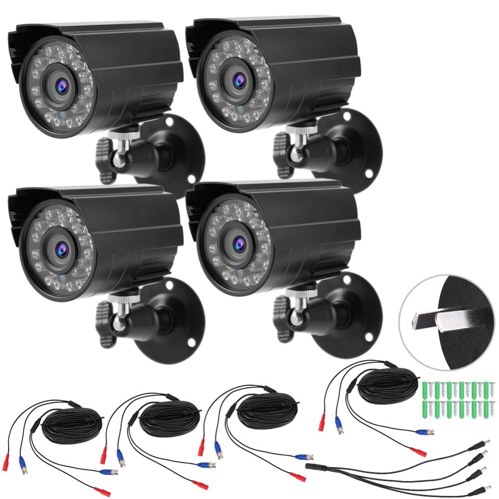 Boomlens - Telecamera analogica a cupola CCTV con obiettivo da 3,6 mm CMOS 1000TVL IR-cut infrarossi Day/Night Vision impermeabile IP66 Videocamera di sicurezza