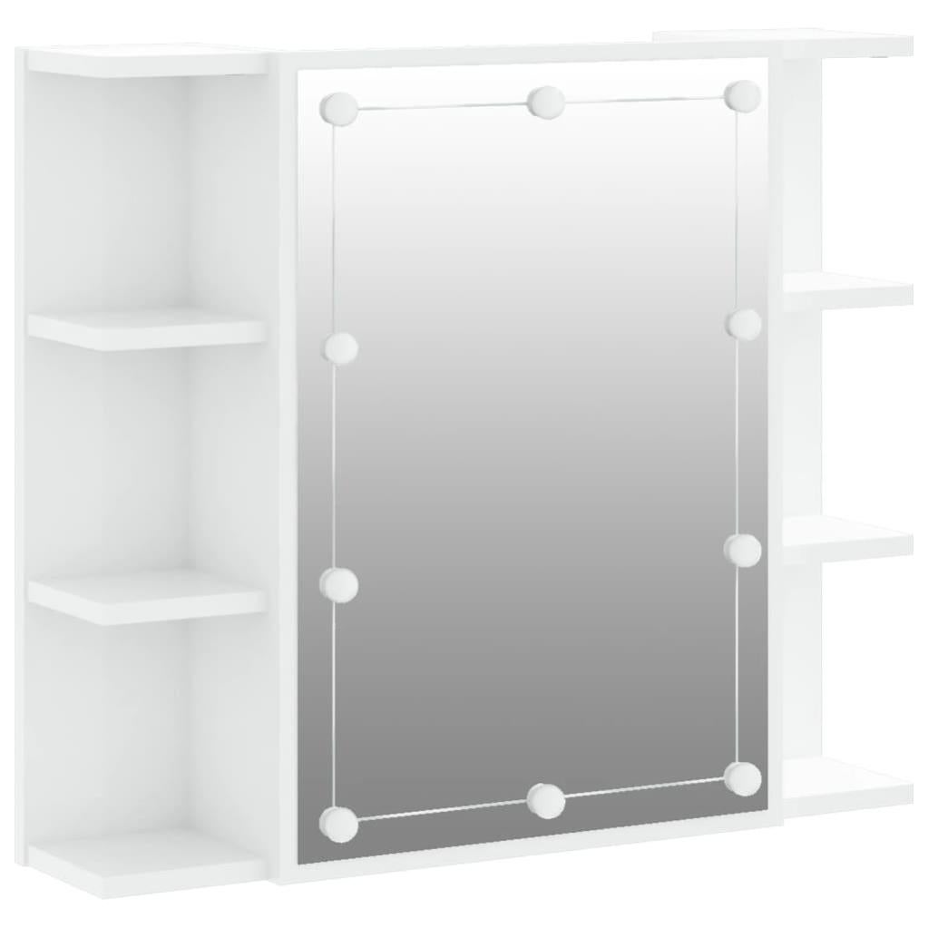 Contenitore Per Vinili In Multistrato Bianco Lucido – 71x34x36 Cm, 2 Scomparti, Robusto, Portatile, Orizzontale O Verticale