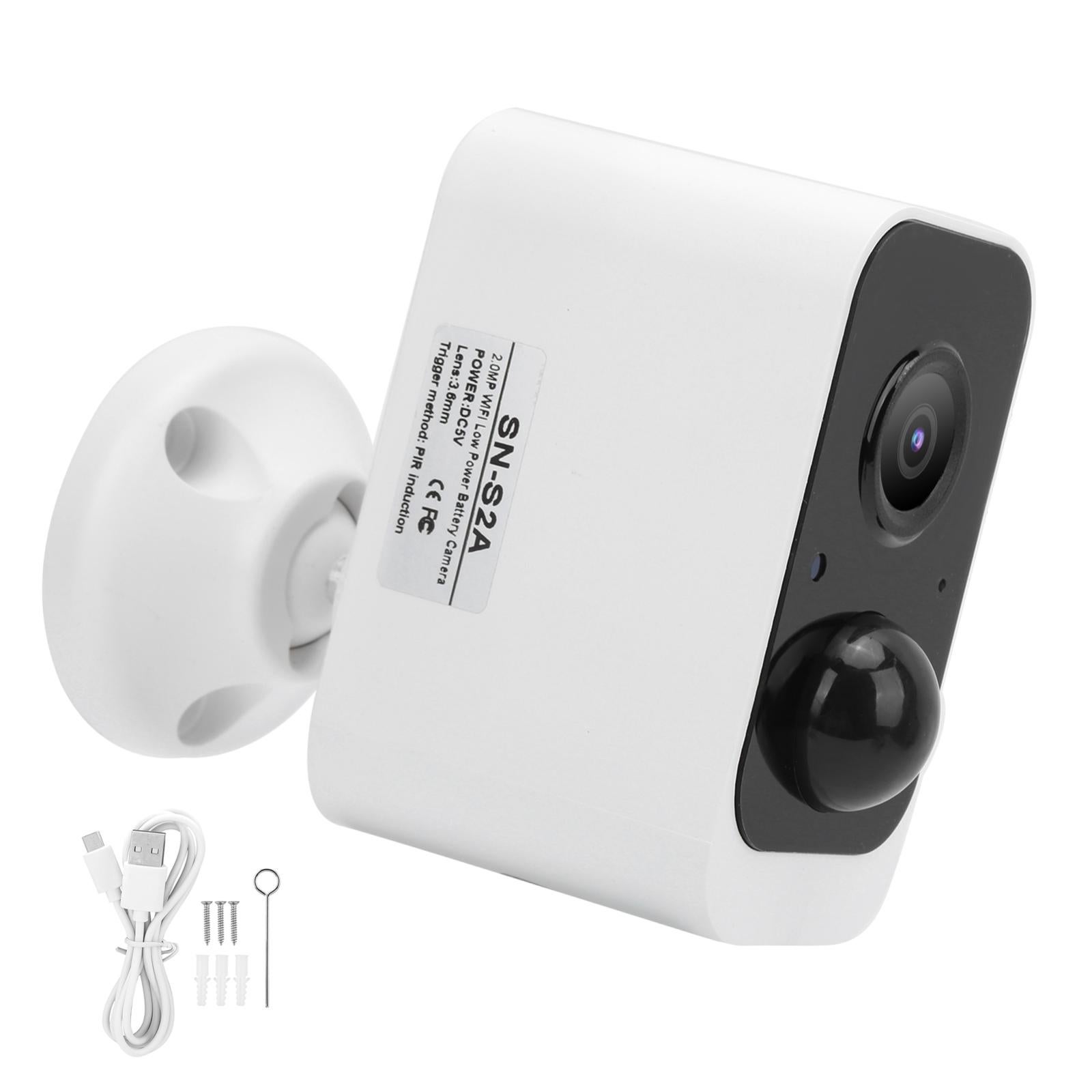 3MP WiFi Sicurezza Wireless Batteria Esterna Riflettore Solare Visione Notturna a Colori Sirena PIR Telecamera di Sorveglianza Cloud Alexa Google