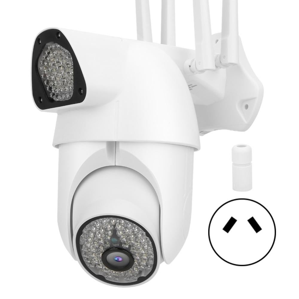 Telecamera di sicurezza wifi hd 1080p ip66 visione notturna 135 luci ...