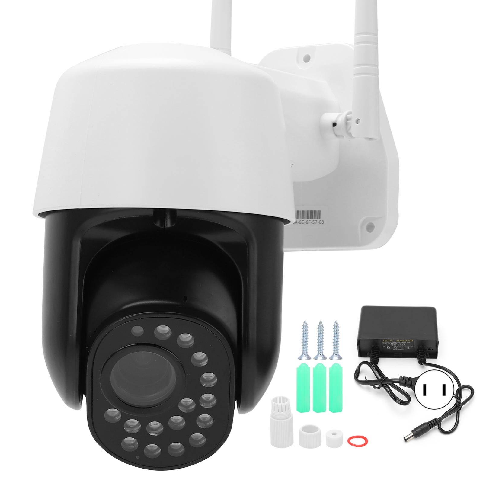 Telecamera Di Sicurezza CZEview 2K, WiFi Ed Ethernet, Visione Notturna Fino A 10m E Audio Bidirezionale, Per Interni Ed Esterni