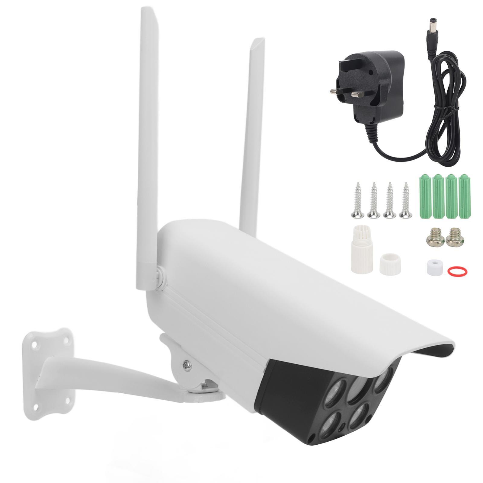 Telecamera Di Sicurezza CZEview 2K, WiFi Ed Ethernet, Visione Notturna Fino A 10m E Audio Bidirezionale, Per Interni Ed Esterni