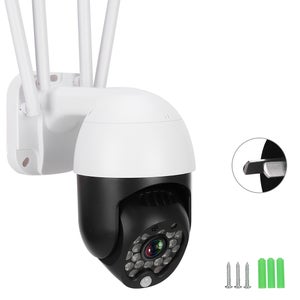 Telecamera cani Laxihub Telecamera WiFi Interno, 1080P PTZ 355