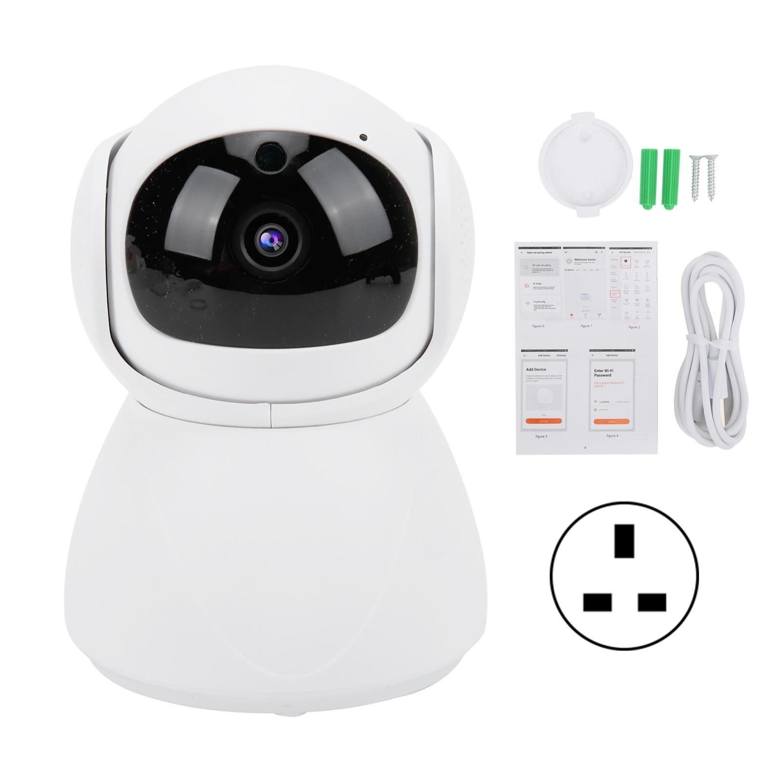 Telecamera WiFi 1080P HD A Batteria – Visione Notturna 10m, Rilevamento Movimento, Controllo App