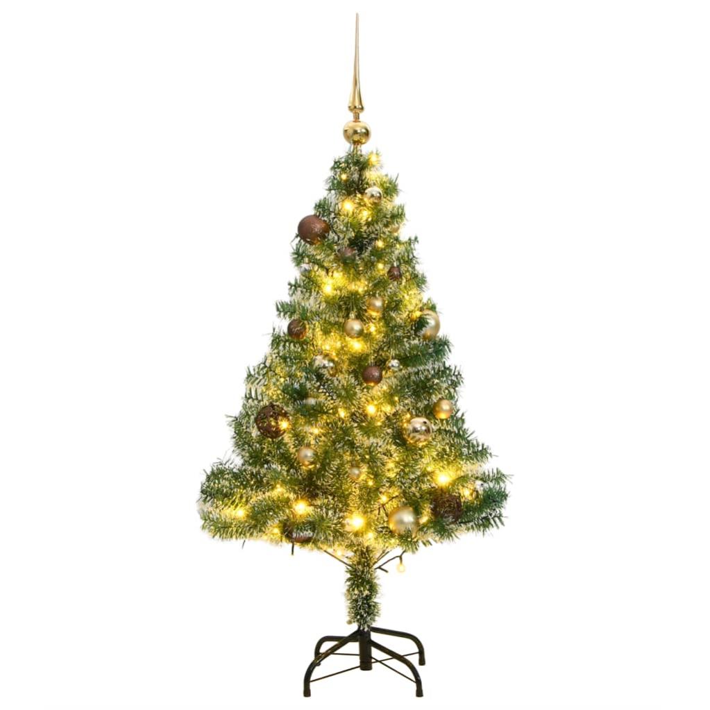 Ghirlanda Natalizia In PVC Con Effetto Neve, Perfetta Per Decorare Casa E Albero Di Natale (1,2 Metri)
