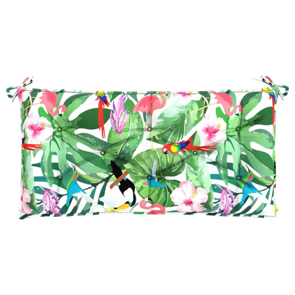 COITROZR Cuscino Panca Giardino 5cm - Verde, Lavabile, Antiscivolo 110x30cm