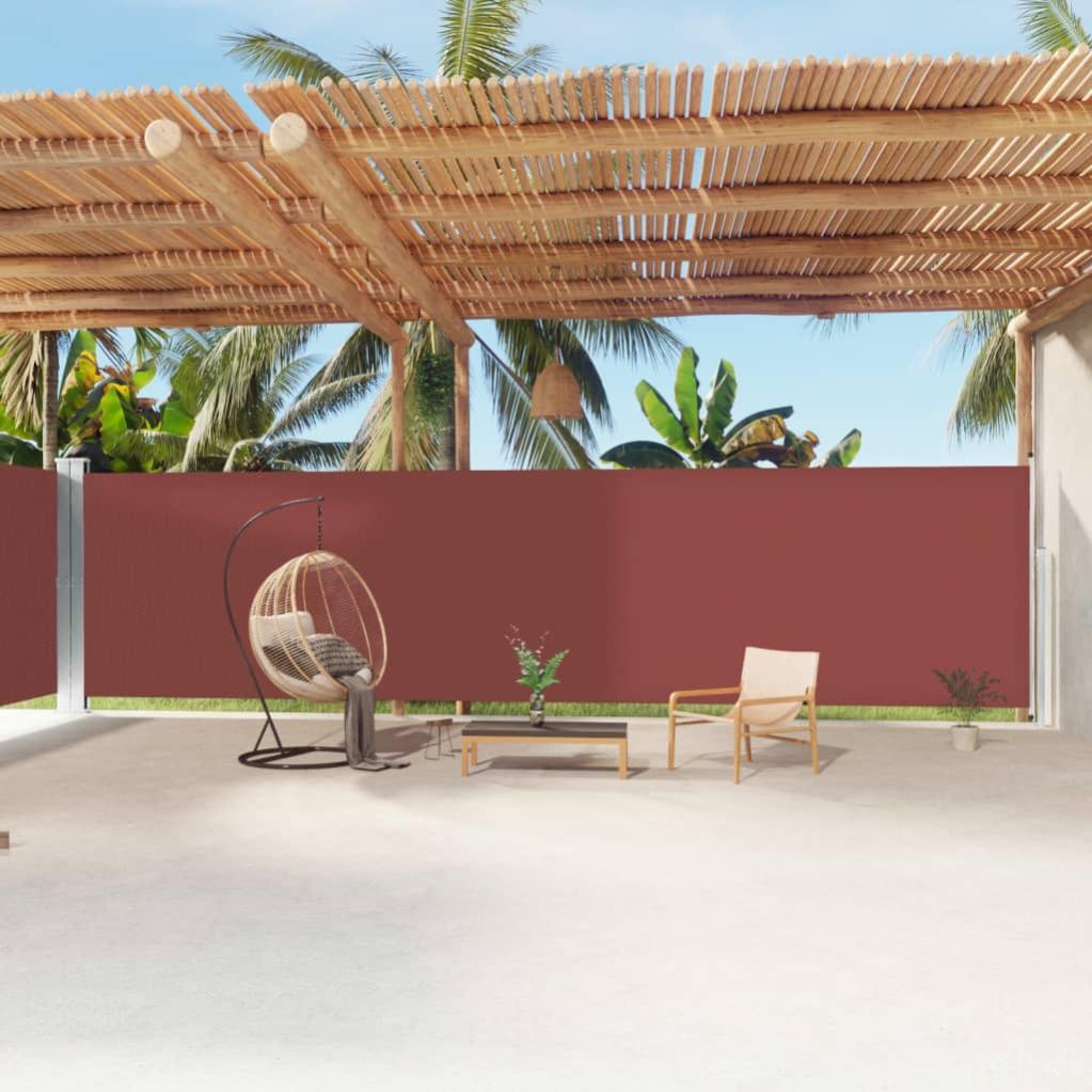 VIDAXL - Tenda Laterale Retrattile Per Patio 160x300 Cm Blu