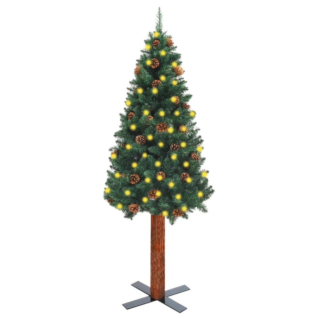 Puntale per albero di foglie di Natale con luci a LED integrate per proiettori con fiocchi di neve per decorazioni per l'albero di Natale | Leroy Merlin