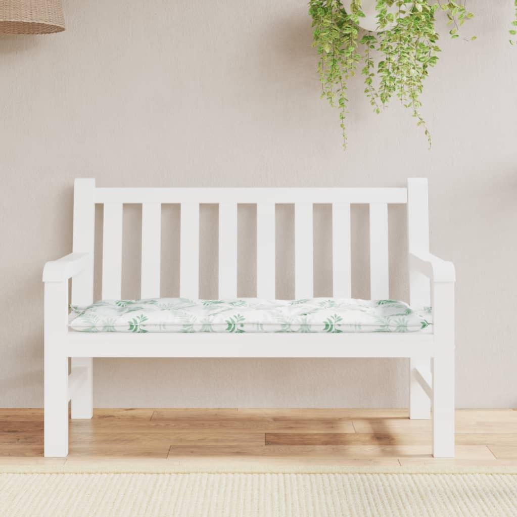 Yuly Cuscino Per Panca Da Giardino Con Schienale 100x100 Cm - Morbido E Antiscivolo Per Esterni, 2-3 Posti