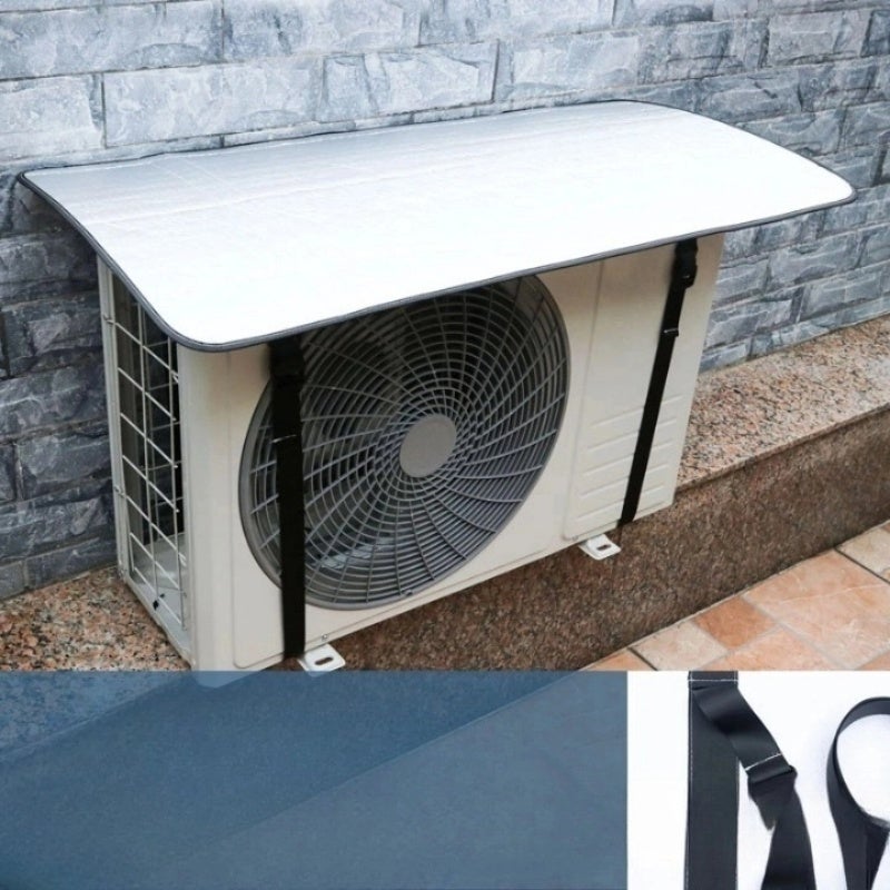 Couverture de climatiseur extérieur étanche à l'eau Housse de poussière de  climatiseur pour la maison (86 * 32 * 56cm)