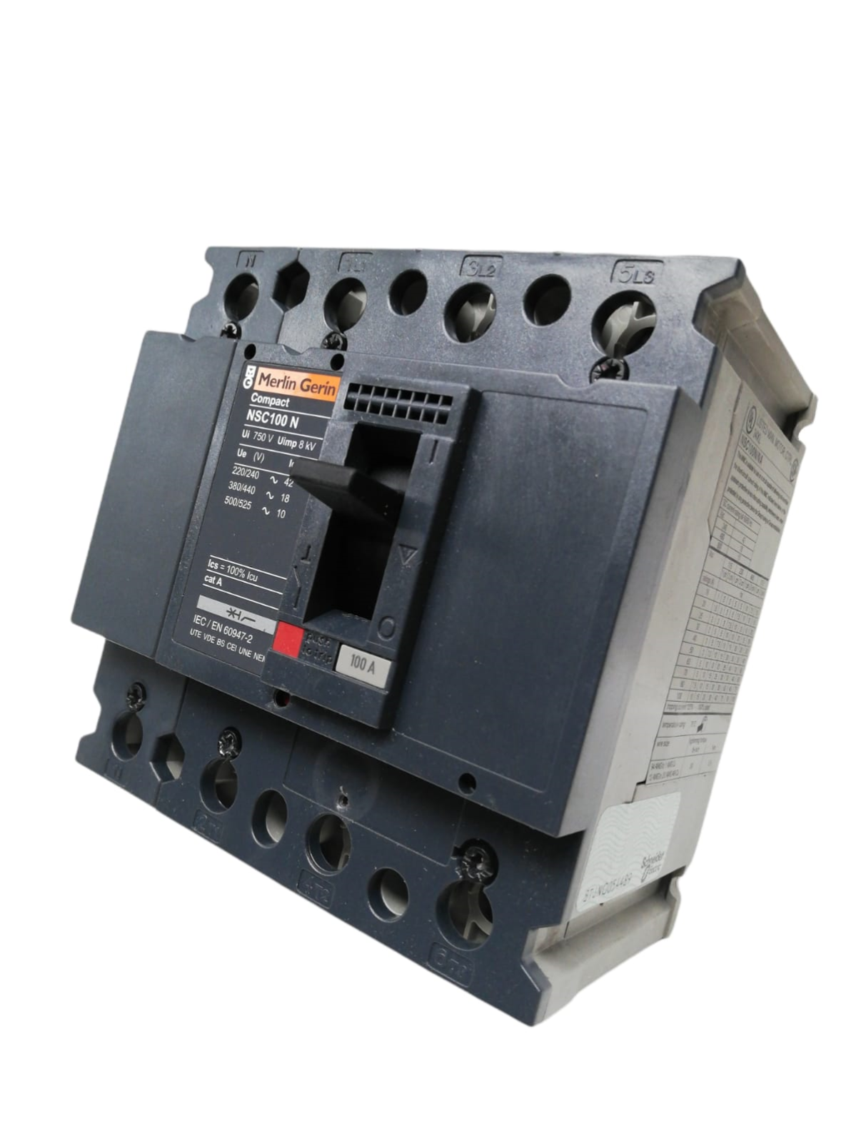 Merlin Gerin Magnetotermico Multi 9 2P 10A 380V art. C32N Merlin Gerin Magnetotermico Multi 9 2P 10A 380V art. C32N