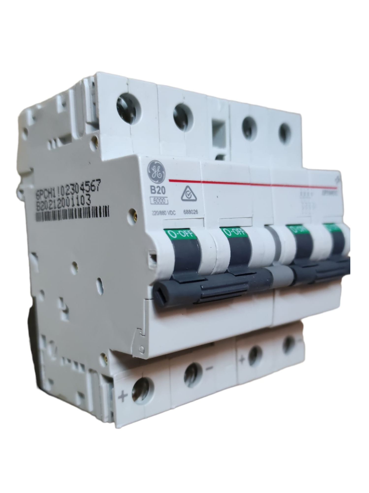 DIHOOL Interruttore di CC 12V 24V Solare PV Interruttore Fusibile Fotovoltaico Automatico (CC12V-24V,2 Pole,15 Amp