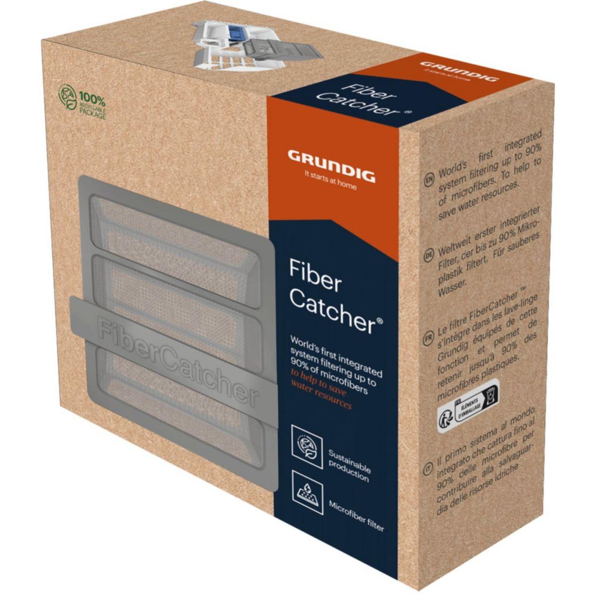 Filtre GRUNDIG FiberCatcher Filtre Microplastique Leroy Merlin