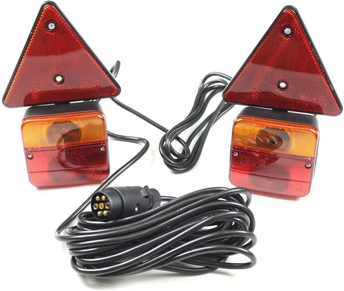 Tbest Jeu De 6 LED 3-7V Pour Voiture RC – Phares Et Feux Arrière – 2 Blancs, 2 Rouges, 2 Bleus – Accessoire Modèle 1/10