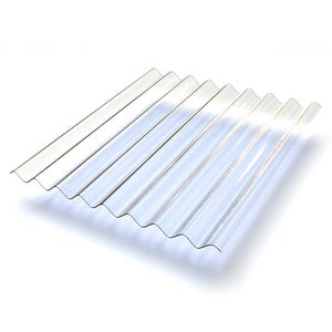 Topline plaque PVC - Transparente et ondulée - Aquaplan