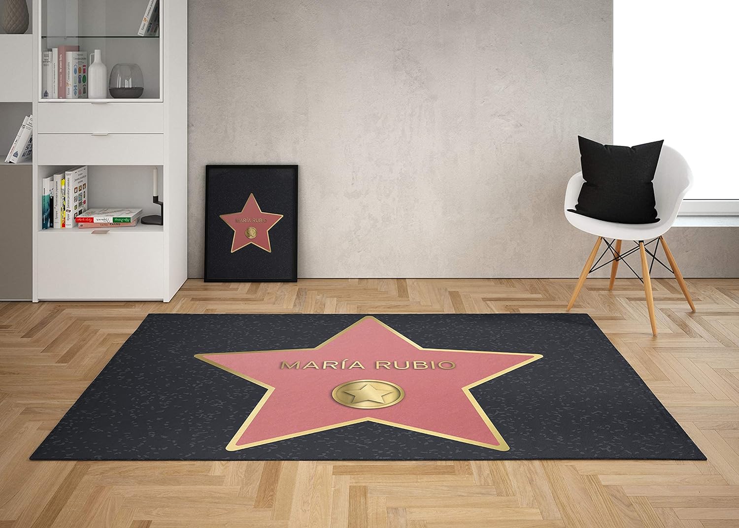 Oedim alfombra estrella de hollywood personalizada para habitaciones pvc 95x 133cm moqueta pvc . enviar personalizacion a mimi@oedim.com