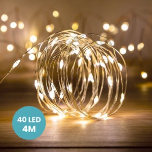 Star Trading Guirlande lumineuse LED à pile, 2,55 millions, Décoration de  chambre, Guirlandes lumineuses d'intérieur, Guirlande lumineuse LED avec