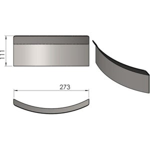 Barriere poele a bois sur mesure SCUDY 85