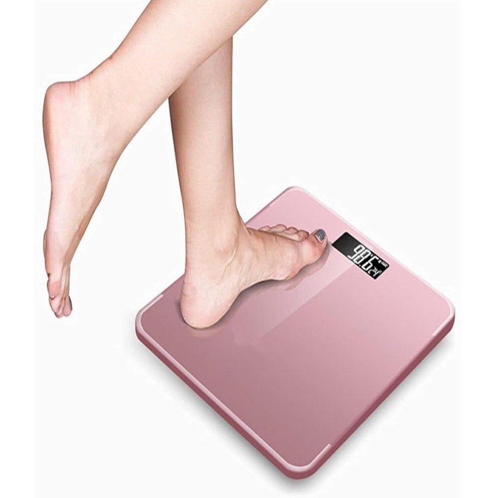 EMOS EV105: Bilancia Pesapersone Digitale In Vetro, 180 Kg, Display LCD, Accensione Automatica E Batterie Incluse