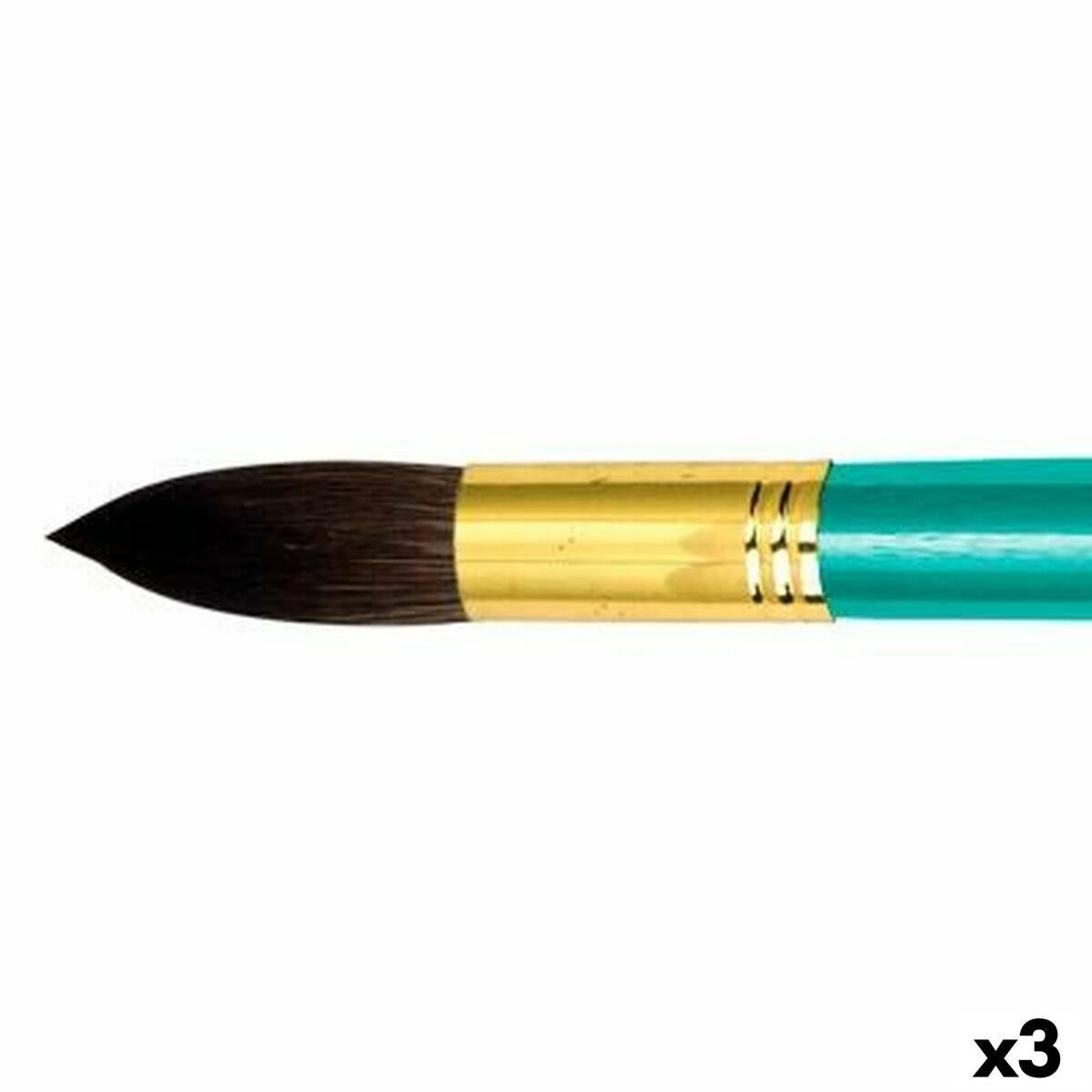 Royal & Langnickel Menta Oval-Pinsel-Set 5-teilig – Für Acrylfarben, Inkl. Wasch-, Liner-, Meißel- & Fächerpinsel