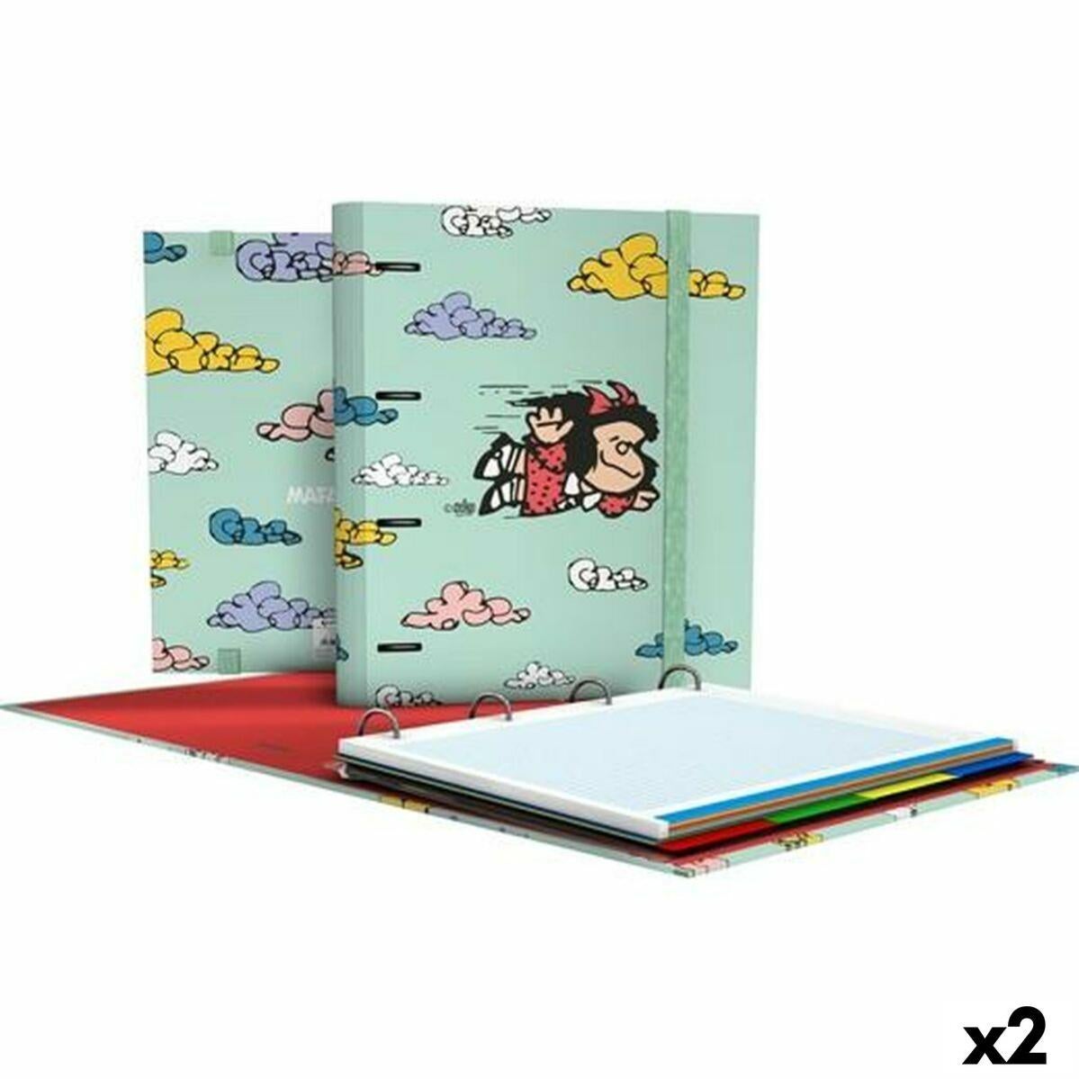 Graphoplas Notebook With Plastic Cover 80 Sheets Squared 4 X 4 - View #7