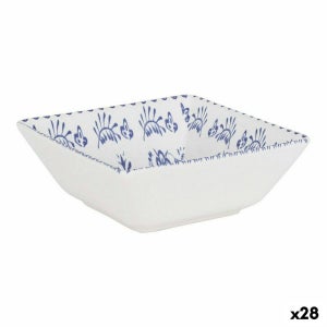 Lot De 18 Bols Blancs La Mediterránea - 18,4 X 13 X 7,3 Cm - Pour Cuisine, Saladier, Rangement